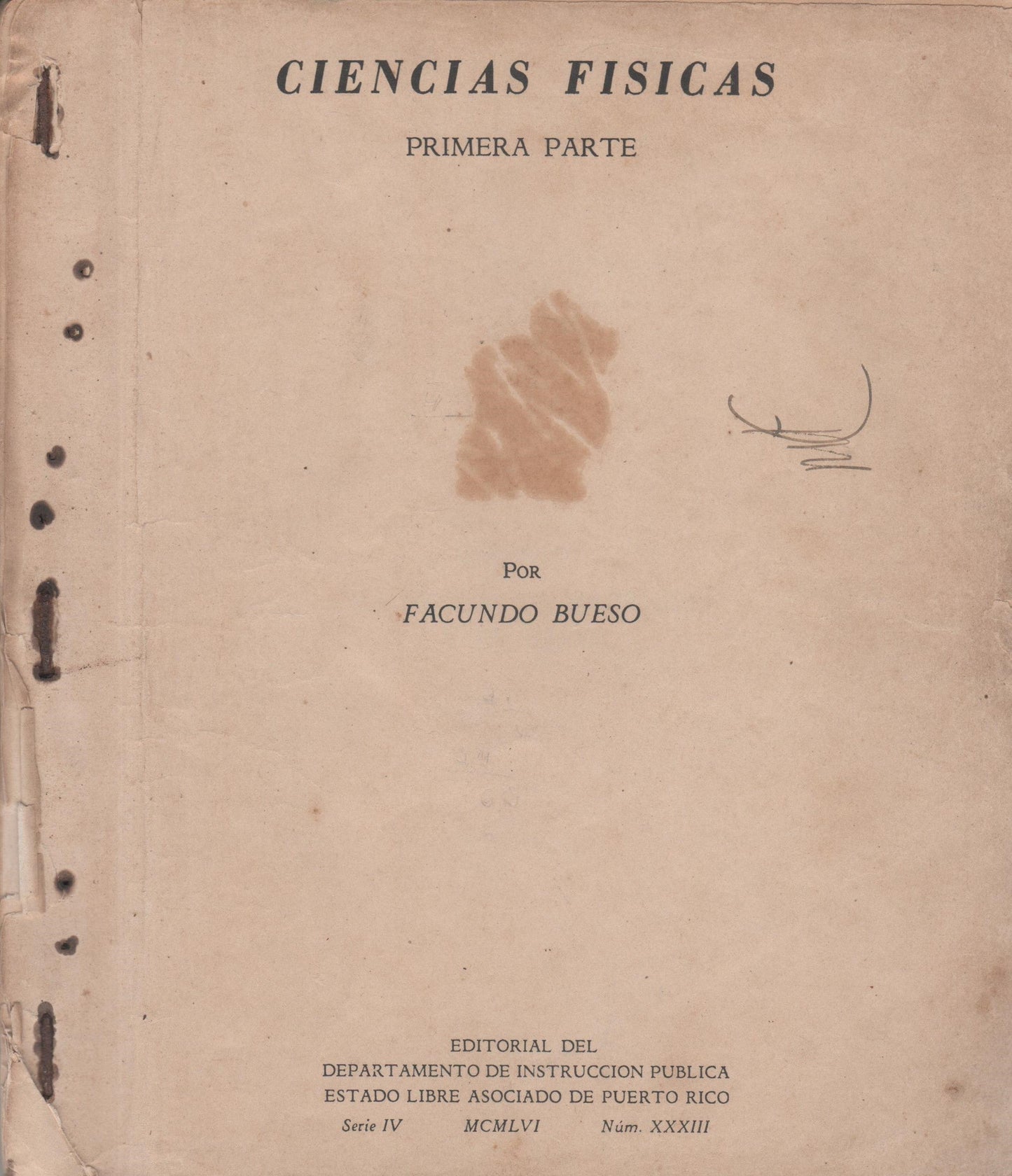 Ciencias físicas: Primera parte