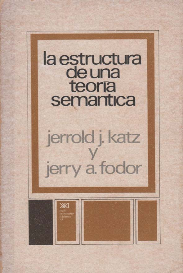 La estructura de una teoría semántica
