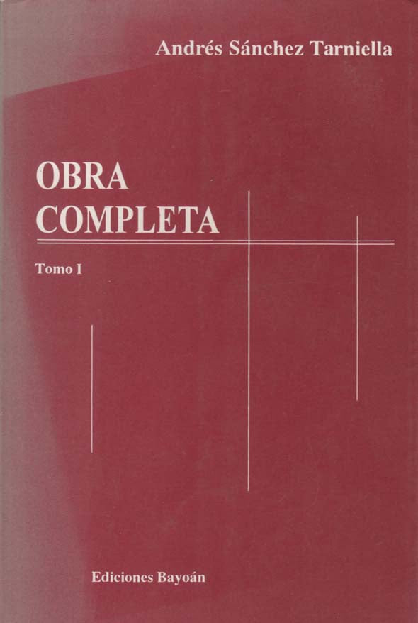 Obra completa: Tomo I