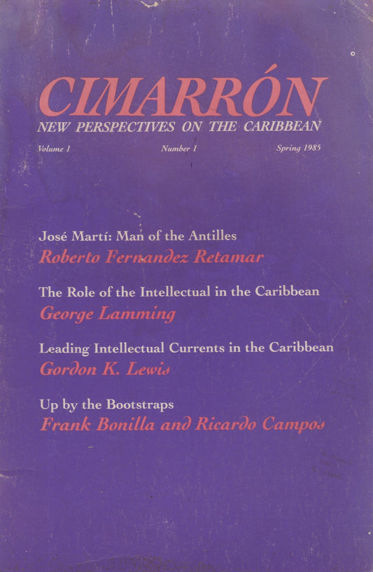 Cimarrón: New Perspectives on the Caribbean