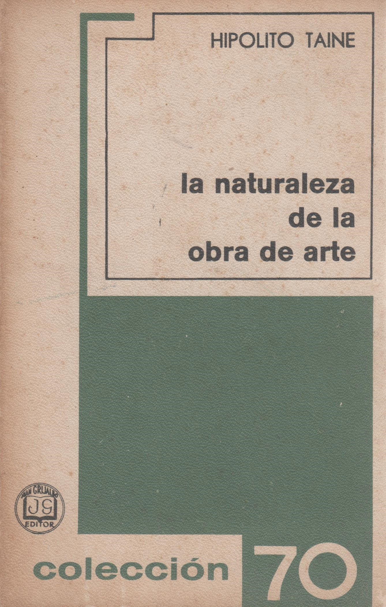 La naturaleza de la obra de arte