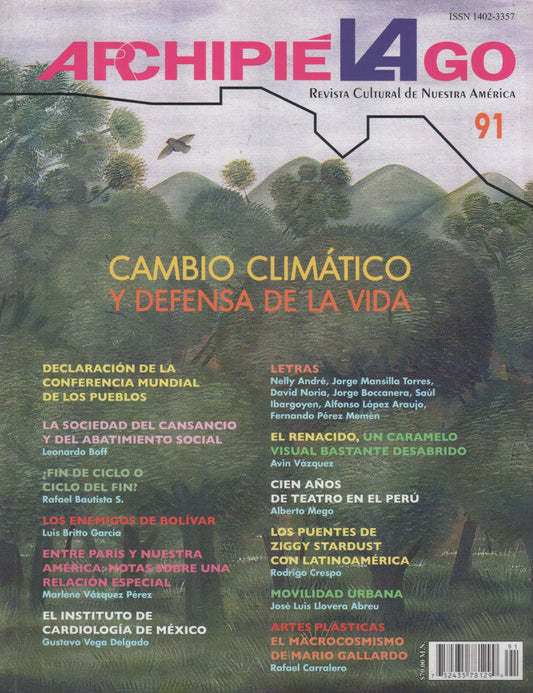 Archipiélago: Revista Cultural de Nuestra América: 91