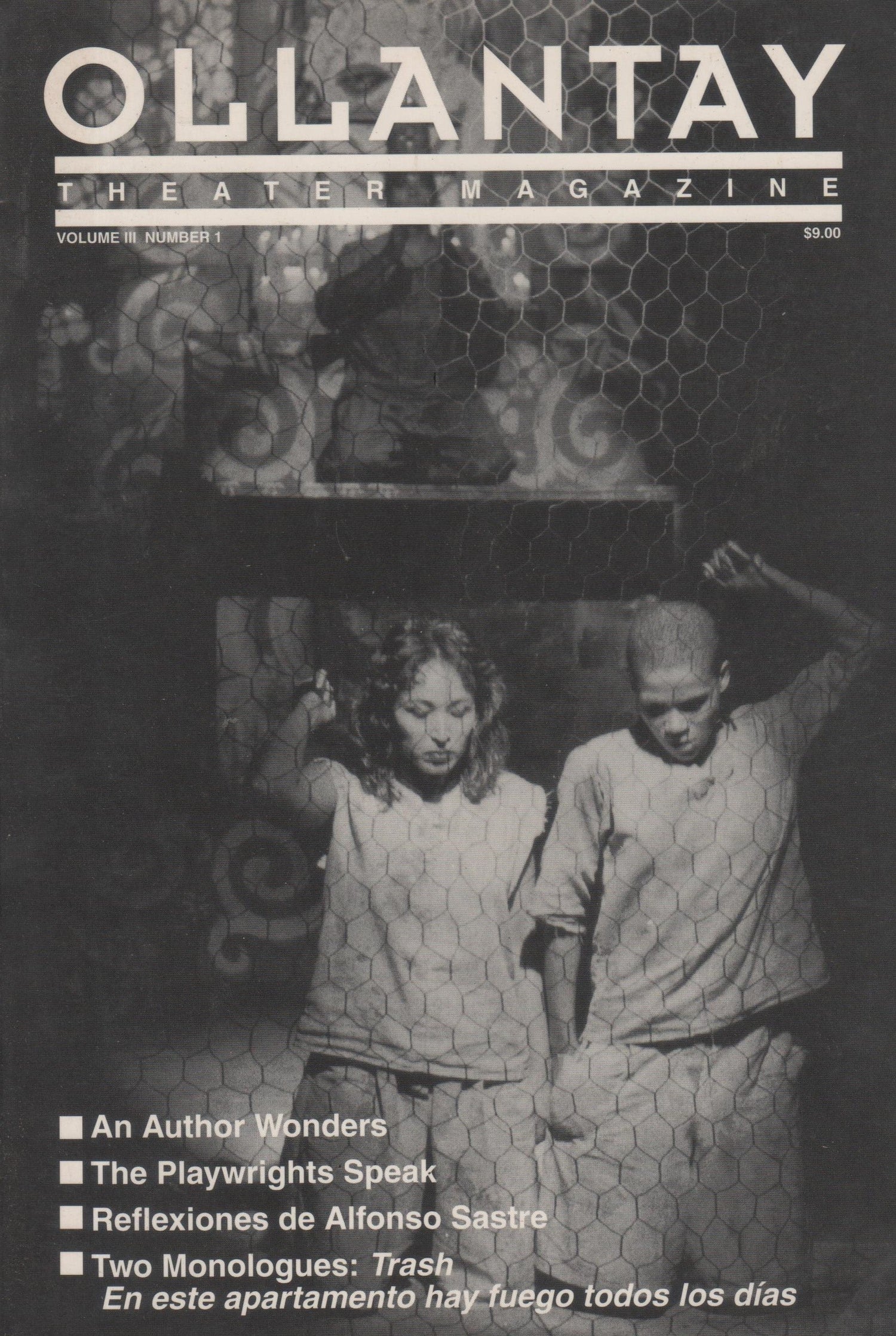 Ollantay Theather Magazine: Vol. III Num 1