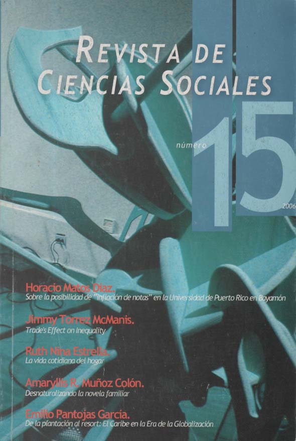 Revista de Ciencias Sociales, 15, 2006