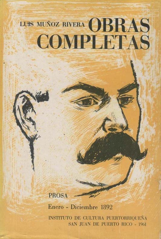 Obras completas Luis Muñoz Rivera: enero-diciembre, 1892