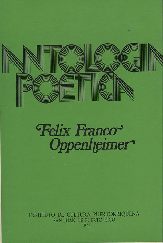 Antología poética: 1950-1972