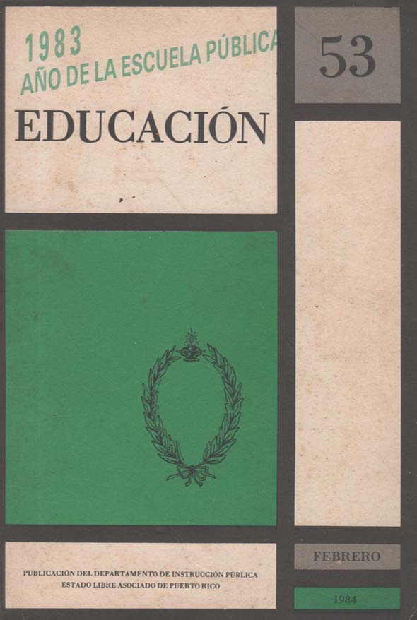 Revista Educación 53-1984