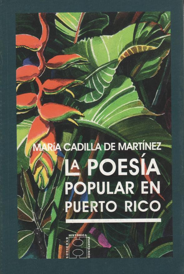 La poesía popular en Puerto Rico