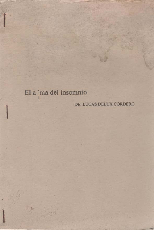 El ar(l)ma del insomnio