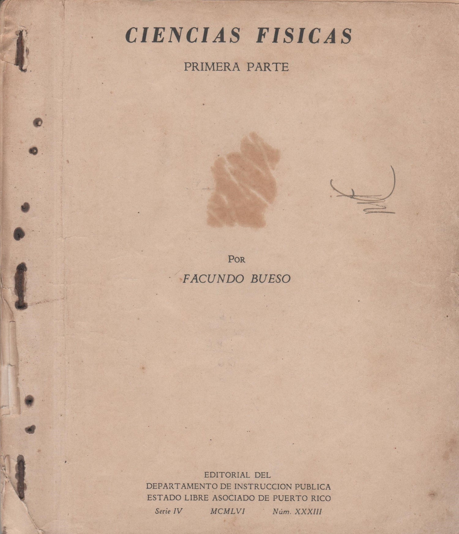 Ciencias físicas: Primera parte